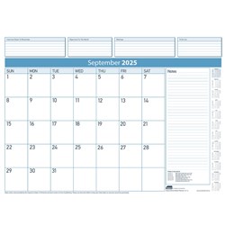 Sasco Deluxe Desk Planner Refill 518 x 317mm MTV Wht