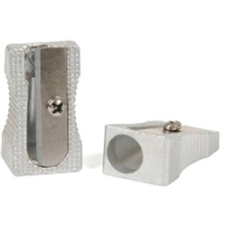 Stat.Single Hole Metal Pencil Sharpener