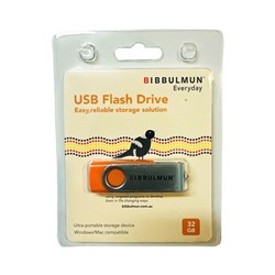 Bibbulmun Everyday USB Drive 2.0 32GB Red