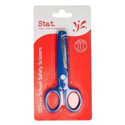 Stat.Safety Scissors 133mm Blue