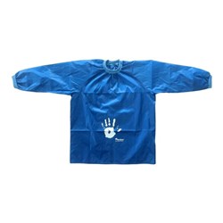 Writer Art Smock 700L x 600mmW Long Sleeve Medium Blue
