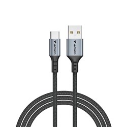 Verbatim USB-A To USB-C Sync And Charge Cable 1.2 Metre Black