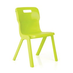 Sylex Titan Student Chair 350mm High Suits Age 5-7 Lime Shell