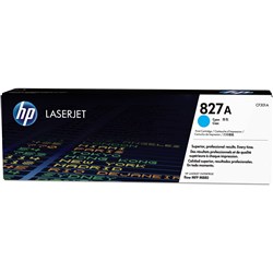 HP 827A LaserJet Toner Cartridge Cyan CF301A