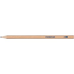 Staedtler Natural Graphite Pencils 2B Pack of 12