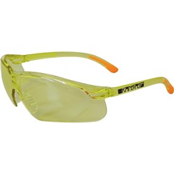 Maxisafe Kansas Safety Glasses With Anti Fog Amber Lens And Frame