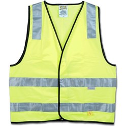 Maxisafe Hi-Vis Day Night Safety Vest 3XL Yellow