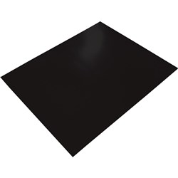 Rainbow Poster Board 510 x 640mm 400gsm Black Pack Of 10