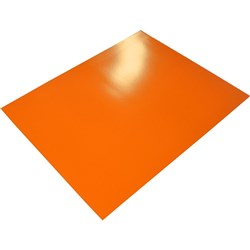 Rainbow Poster Board 510 x 640mm 400gsm Orange Pack Of 10